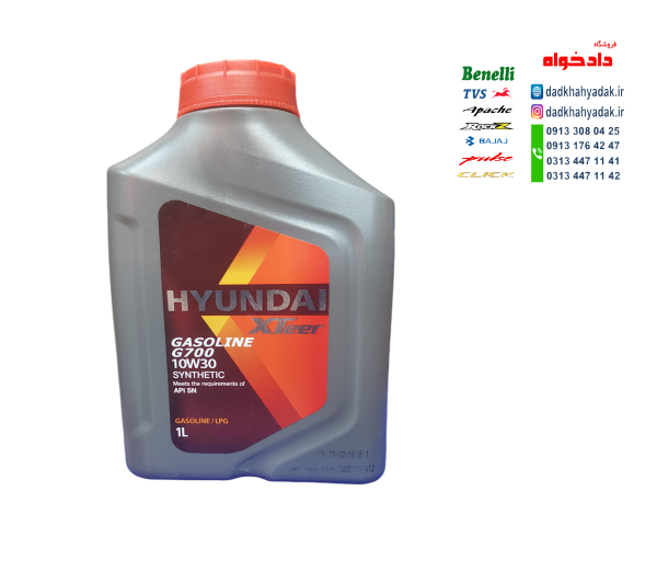 روغن موتور هیوندای (10W30) (HYUNDAI)