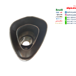 اگزوز قهرمانی برند اکروپاویچ کاور دار (نقره ای)