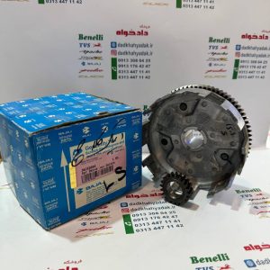 دیسک کلاج موتور پالس LS135 اصلی همراه با دنده مقابل