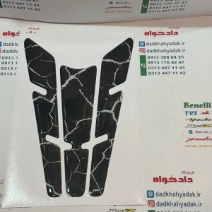 پد باک برند های مختلف مخصوص انواع موترسیکلت مشکی سفید