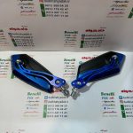 آینه اسپورت پایه رنتال CNC (آبی)