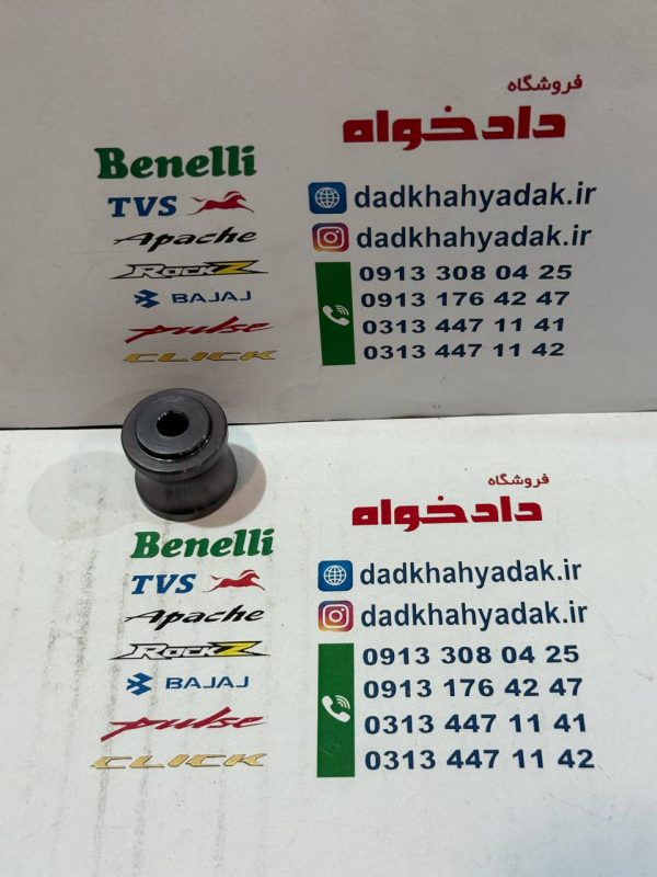 قرقره استند cnc طلایی طوسی (جفتی)