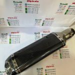 اگزوز قهرمانی برند اکروپاویچ شش گوش دهن کج سایلنس دار (تمام کربن)