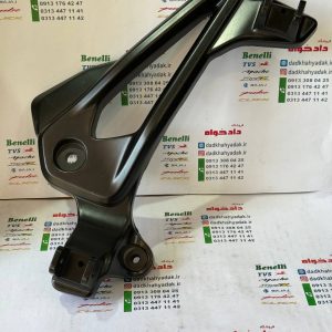 براکت جا پایه سمت چپ (پدال ترمز) موتور پالس LS135 مشکی اصلی