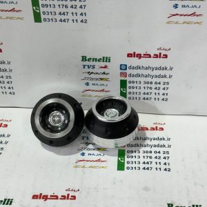 پروتکشن (محافظ) چرخ عقب و جلو انواع موتور سیکلت رنگ (استیل) CNC جفتی
