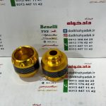  پروتکشن (محافظ) چرخ عقب و جلو انواع موتور سیکلت رنگ (سبز) CNC جفتی