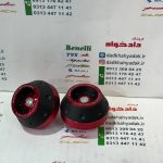 پروتکشن (محافظ) چرخ عقب و جلو انواع موتور سیکلت رنگ (قرمز) CNC جفتی