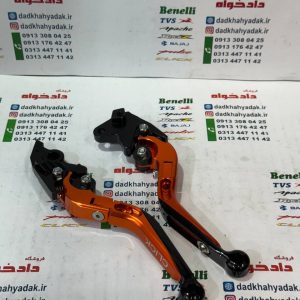دسته (کتی) ترمز چپ و راست رنتال CNC حرفه ای اسپورت کلیک و طرح کلیک قرمز