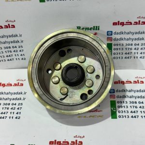 فلکه برق (آهن ربا) همراه با ساچمه (پیلوت ) پالس 180 و 220 UG4 (بدون هندل) 18بوبین اصلی