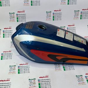 باک موتورسیکلت هوندا مارک مکس (کاربرات) آبی کویری (شال نقرهای) بدون درب بغل