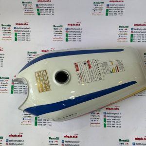 باک موتورسیکلت هوندا شرکتی مارک مکس (کاربرات) سفید کویری (بدون درب بغل)