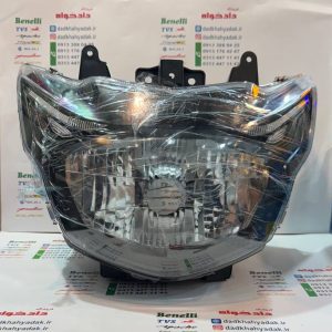 بلوری چراغ جلو کامل موتور اپاچی 150 160 و 180 جدید اصلی