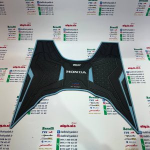 فرش (لاستیک) کفی پا موتور کیلیک واریو 160 و طرح واریو مشکی ابی