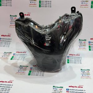 بلوری کامل چراغ جلو موتور 220 اصلی