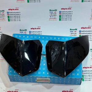 قاب بغل باک (بال باک) مشکی موتور پالس 180 UG4 (بدون هندل زین دو تکه) و 200 اصلی جفتی