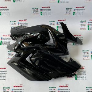 قاب(کاور) بادگیر موتور TVS راکس مشکی بدون آرم شرکتی کییت عالی(جفتی)