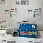 هولدر (رابط) پایه میل فرمان نقره ای موتور پالس UG4 180 200 و220 اصلی (بدون هندل زین دو تکه) (چپ)