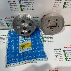 چهارشاخ کلاج (دیسک) زیر و رو موتور پالس 180 UG4 زین دو تکه و بدون هندل اصلی