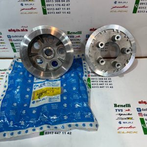 چهارشاخ کلاج (دیسک) زیر و رو موتور پالس 180 UG4 زین دو تکه و بدون هندل اصلی