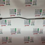 میله شش ترمز موتور پالس 180 UG3 (هندل زین یک تکه) هندی