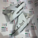 قاب بال (بغل) باک موتور آپاچی 150 160 180 جدید اصلی سفید