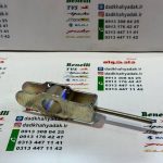 زنجیر کش (تنظیم کننده زنجیر) چرخ عقب به دو شاخ موتور TVS راکس ونئو اصلی هر عدد