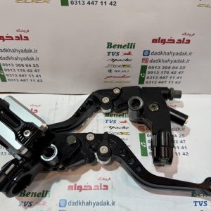 ست کامل پمپ ترمز و قلوه کلاج رنتال CNC اسپورت انواع موتور سیکلت مشکی