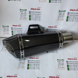 اگزوز قهرمانی برند اکروپاویچ شش گوش بست سر خود (کربن)