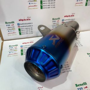 اگزوز قهرمانی برند آکروپاویچ باطومی کوتاه (هفت رنگ)