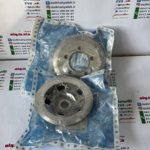 چهارشاخ کلاج زیرو رو صفحه بزرگ موتور پالس180-2000-220- UG3-(هندلی زین یک تکه) اونجر 200-220 اصلی
