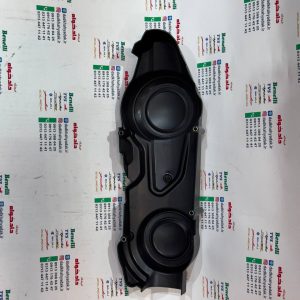 قاب درب موتور روی تسمه و پولی کلاچ طرح آیروکس و NVX پلاستیکی قدیم